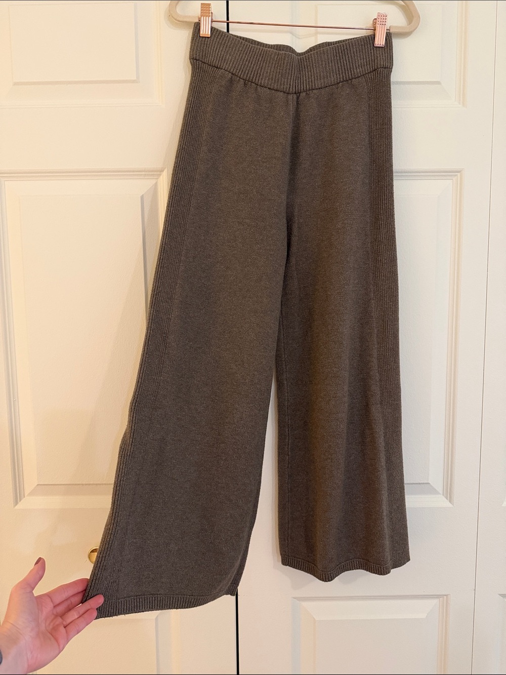 a new day Brown Wide Leg Knit Pants